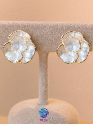 Pearl Flower Earrings